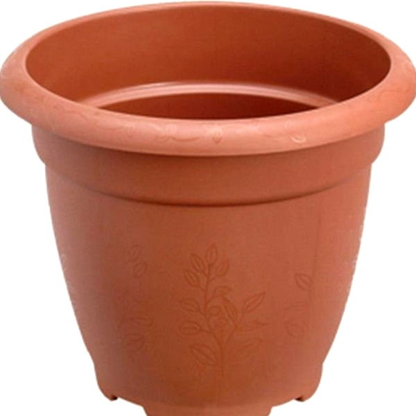 Round Plastic Flower Pot