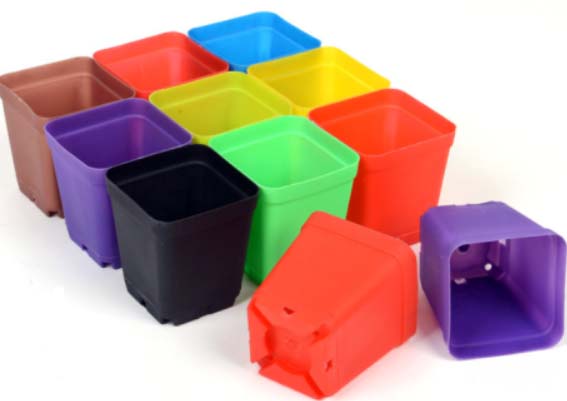 Square Plastic Seed Planter for Greenhouse