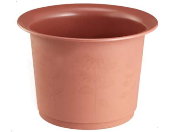 Round Plastic Flower Pot for Greenhouse