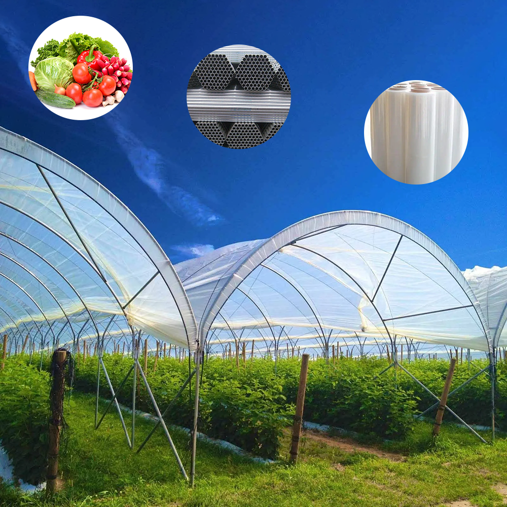Greenhouse Plastic High Transparency Waterproof Cover for Co